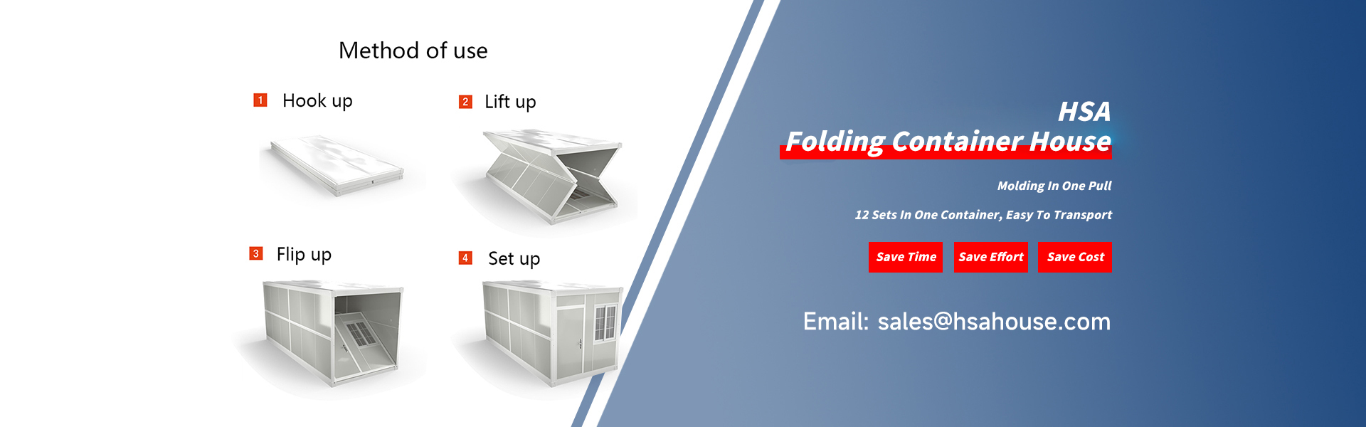 HSA Folding Container House