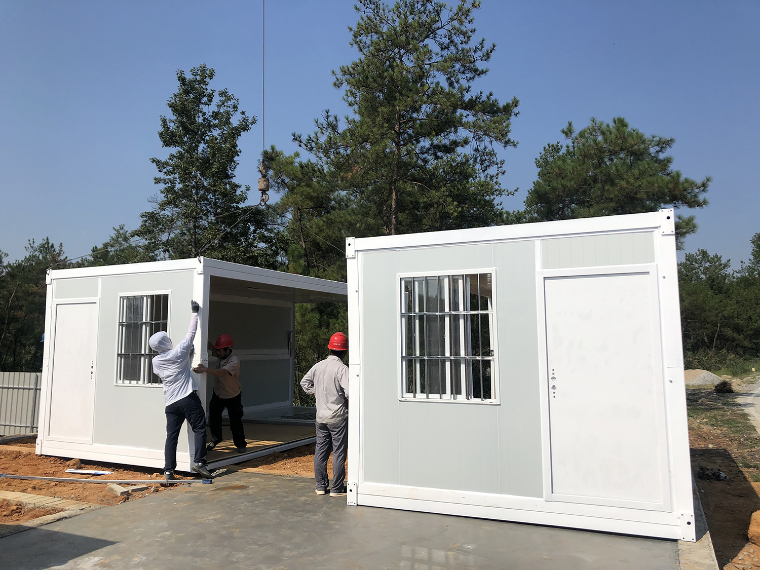 container house Installation
